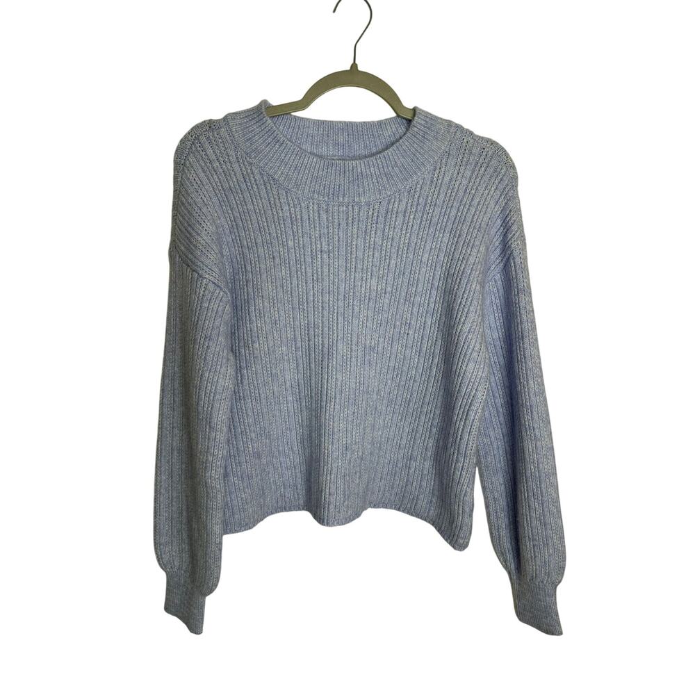 Jessica Simpson Purple Cropped Sweater